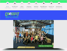 Tablet Screenshot of crossfitballina.com.au